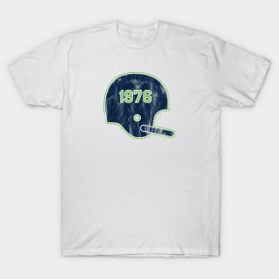 Seattle Seahawks Year Founded Vintage Helmet T-Shirt